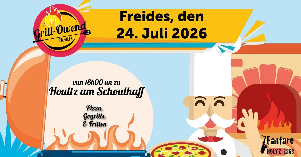 Grill-Owend zu Houltz