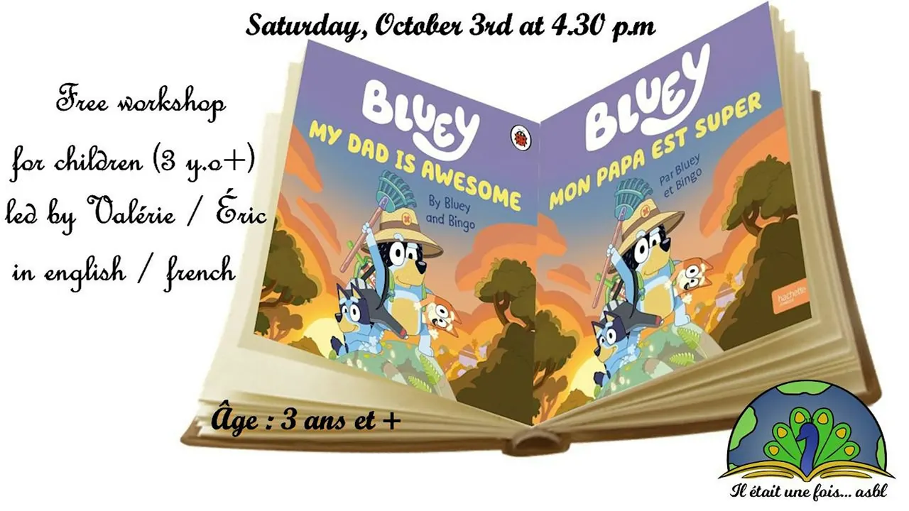 Atelier bilingue / Free bilingual workshop for children (3+)