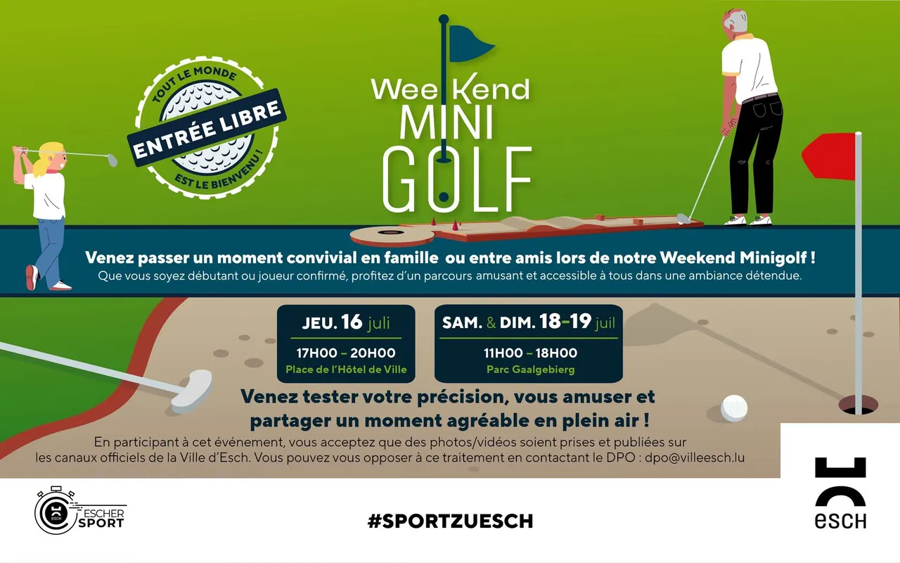 Weekend Mini Golf | Esch-sur-Alzette