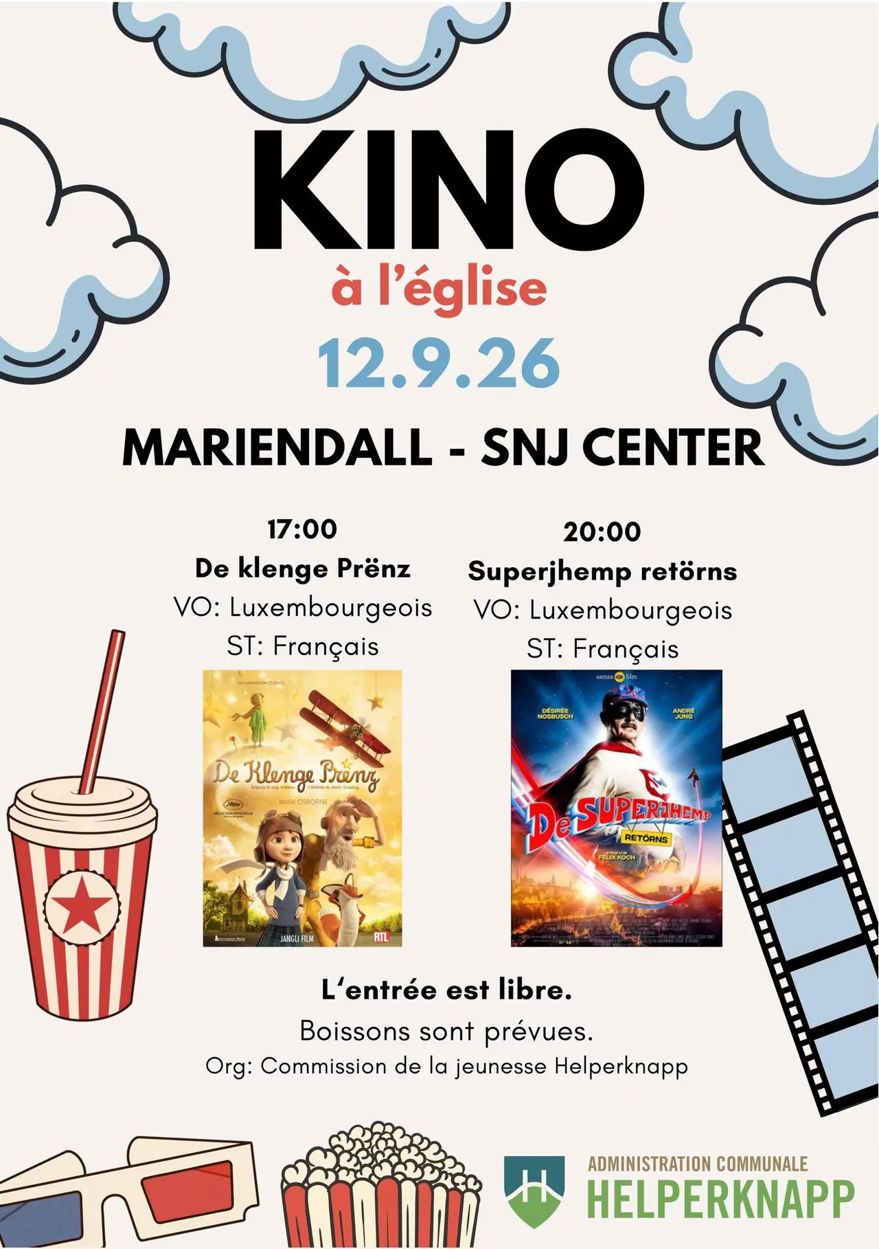 Kino an der Kierch am Mariendall