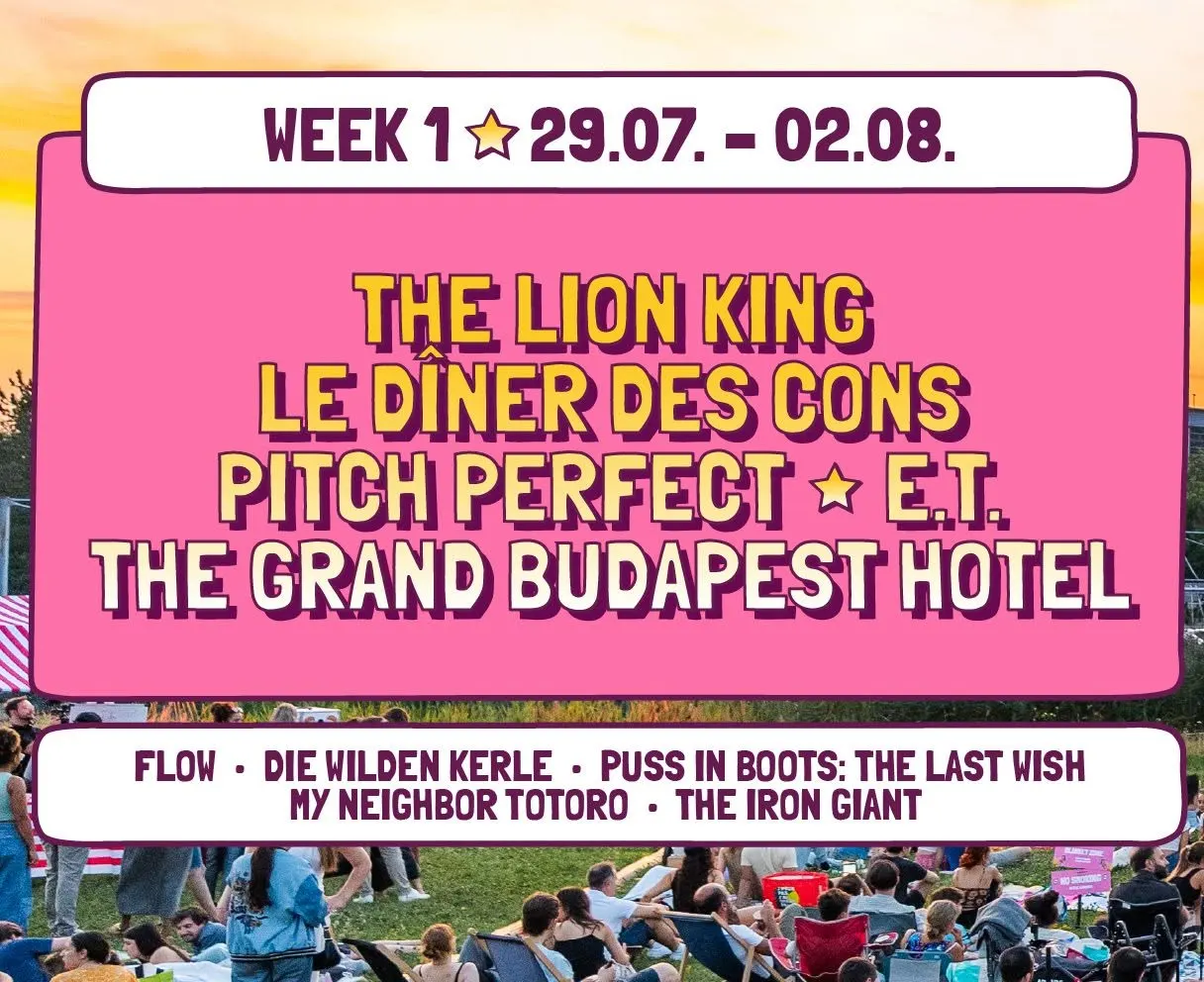 Sunset Cinema Lux-City 2026 I Week 1 I 29.07 - 02.08