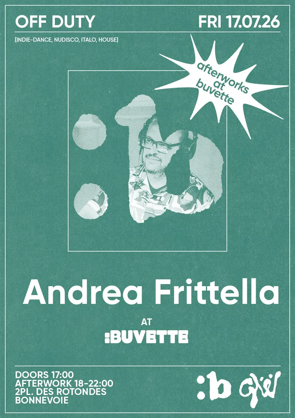 OFF DUTY - Andrea Frittella at Buvette