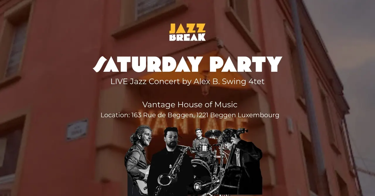 Jazz Break Night - LIVE Music by Alex B. Swing 4tet