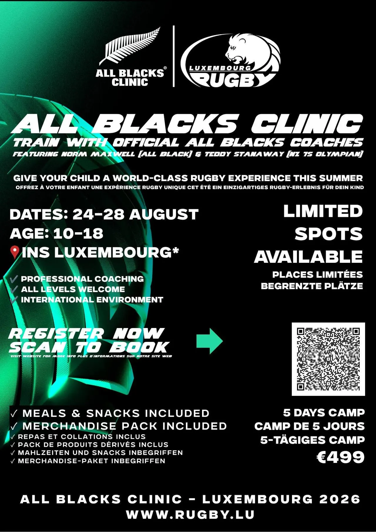 All Blacks Clinic Luxembourg
