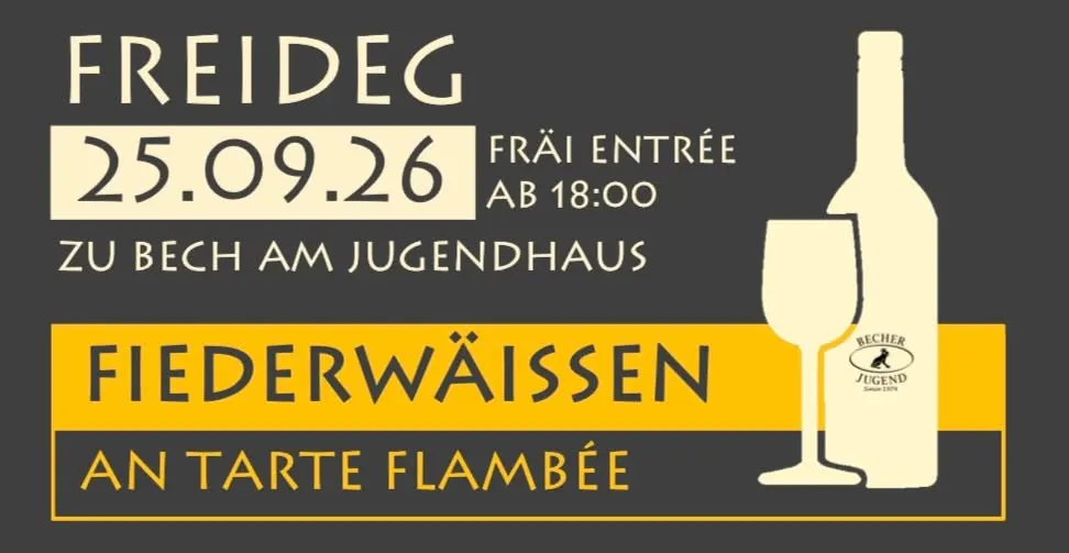 Fiederwäissen an Tarte Flambée
