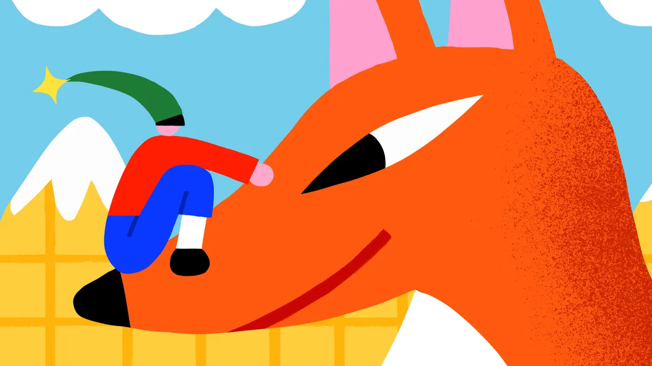 Loopino et le renard timide