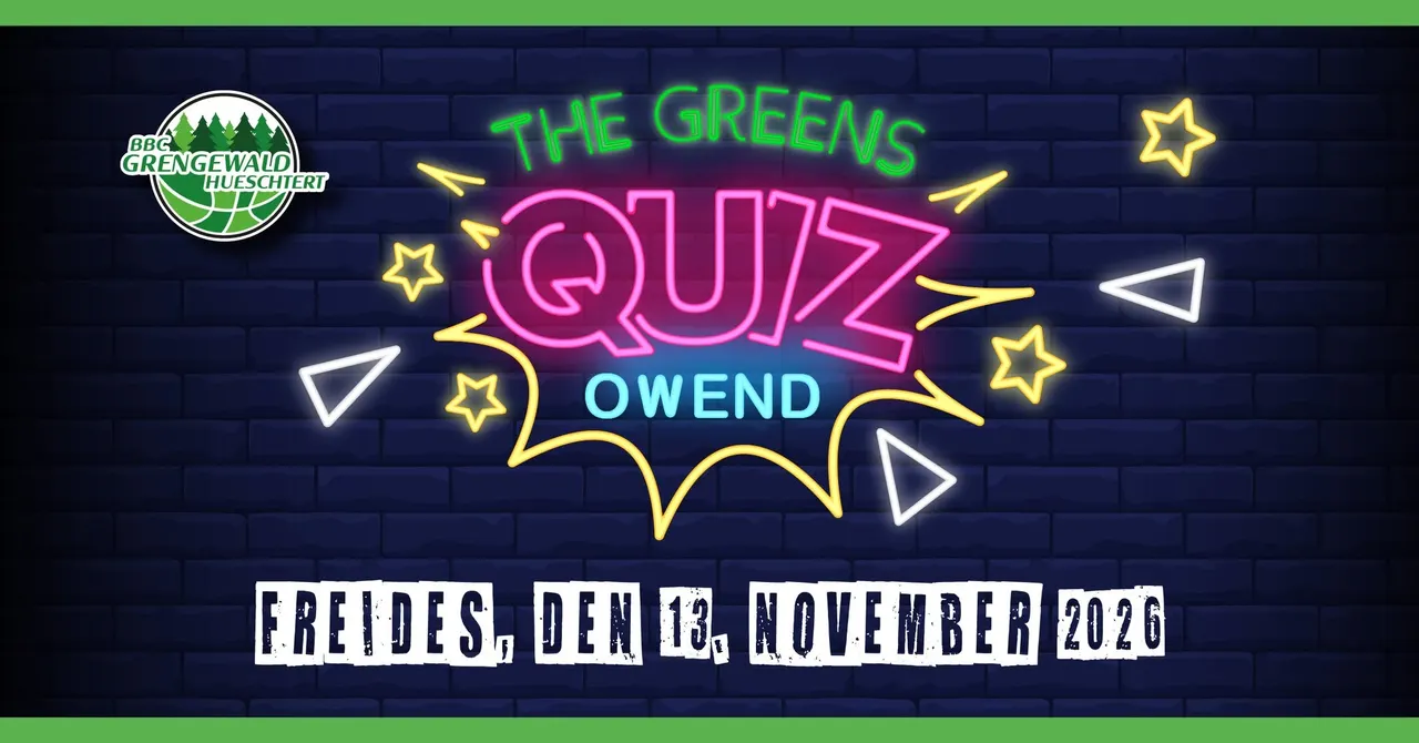 The Greens Quiz Owend