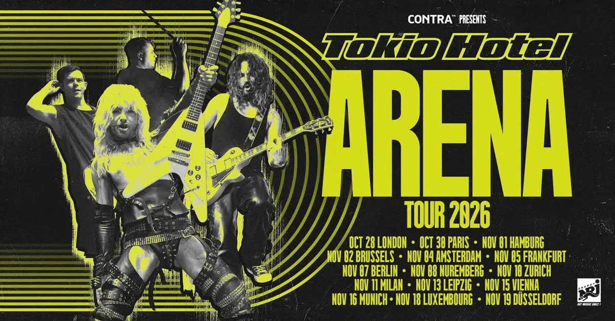 Tokio Hotel + Nia Ashleigh I Luxembourg (SOLD-OUT!)