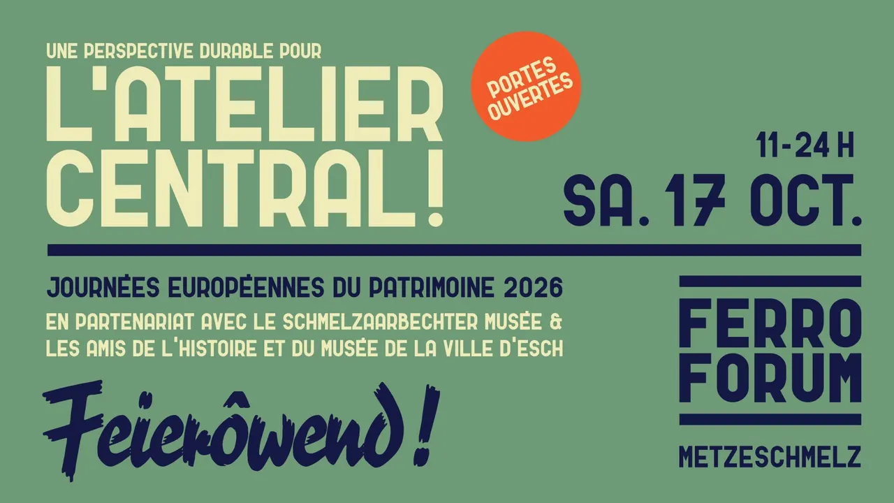 Journées européennes du patrimoines / Feierôwend!