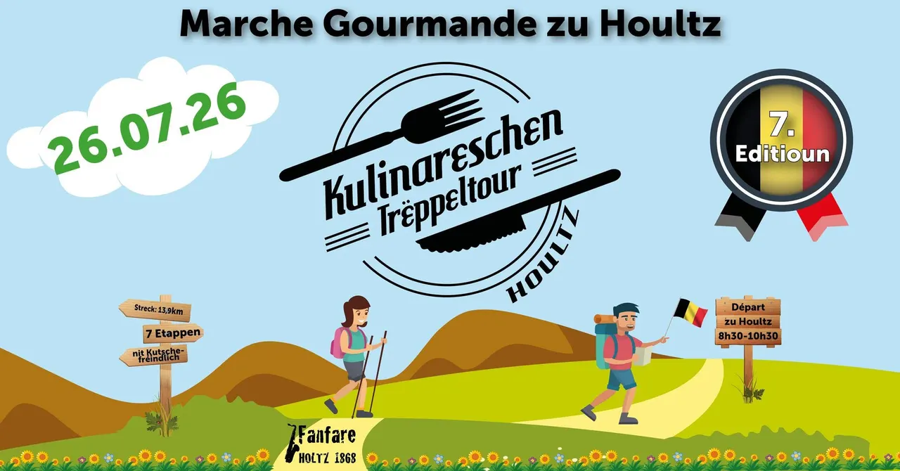7. Kulinareschen Trëppeltour zu Houltz