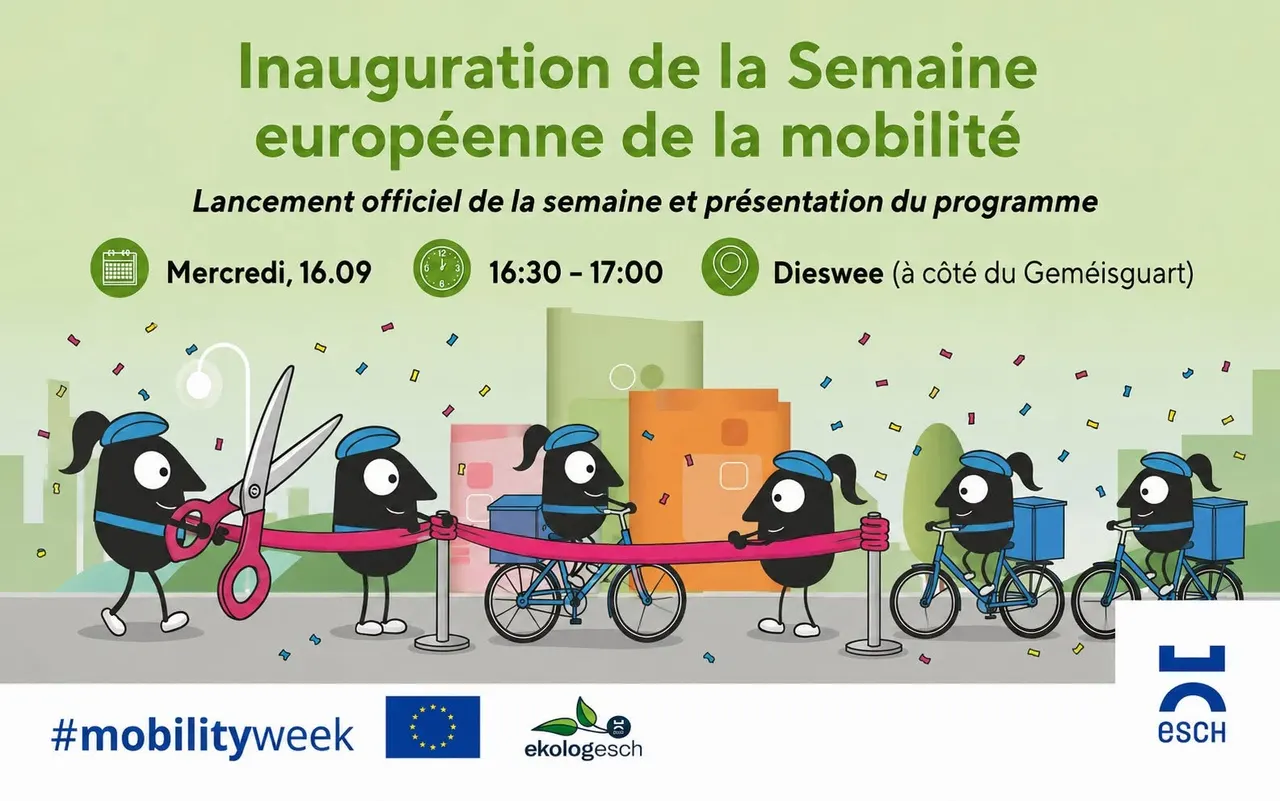Inauguration de la Semaine européenne de la mobilité