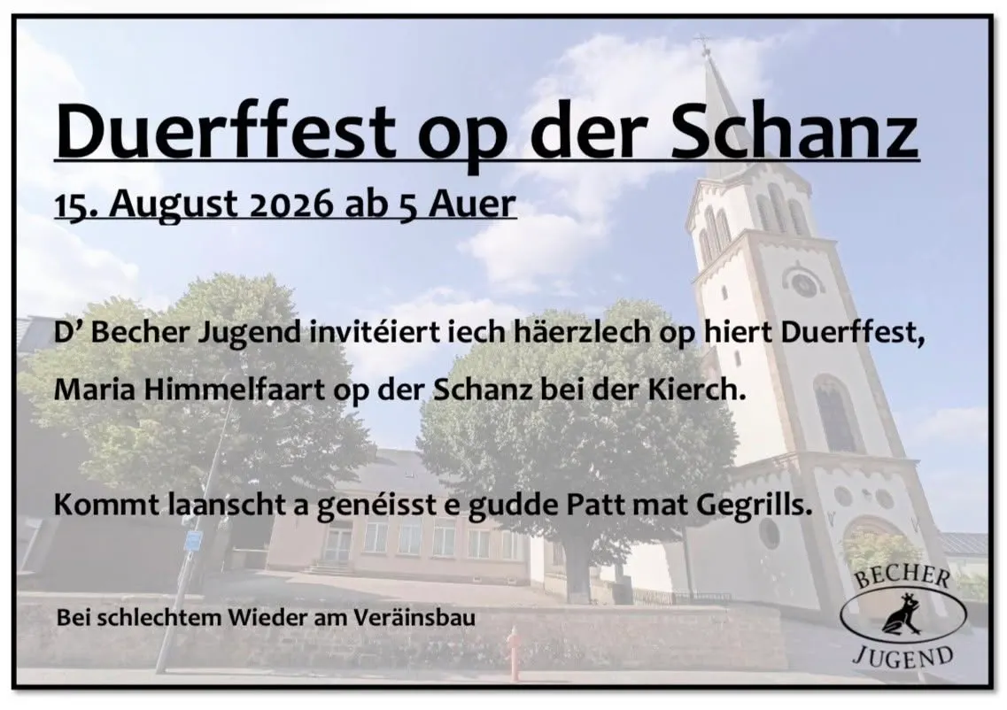Duerffest op der Schanz