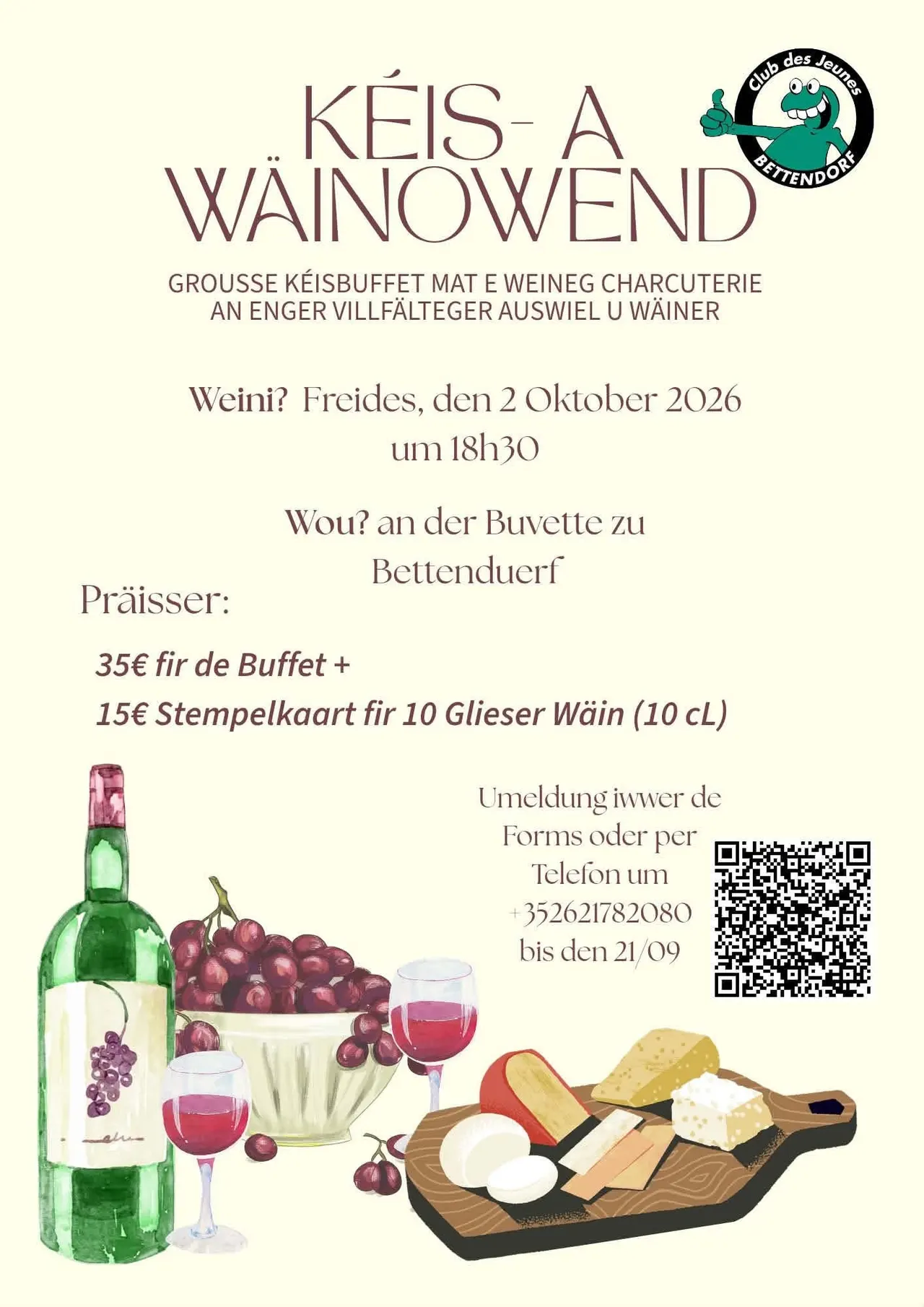 Kéis a Wäinowend