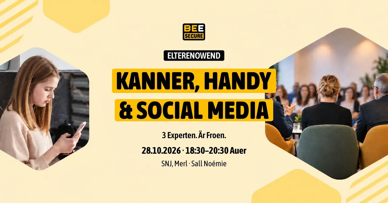 Kanner, Handy & Social Media – Elterenowend zu Merl