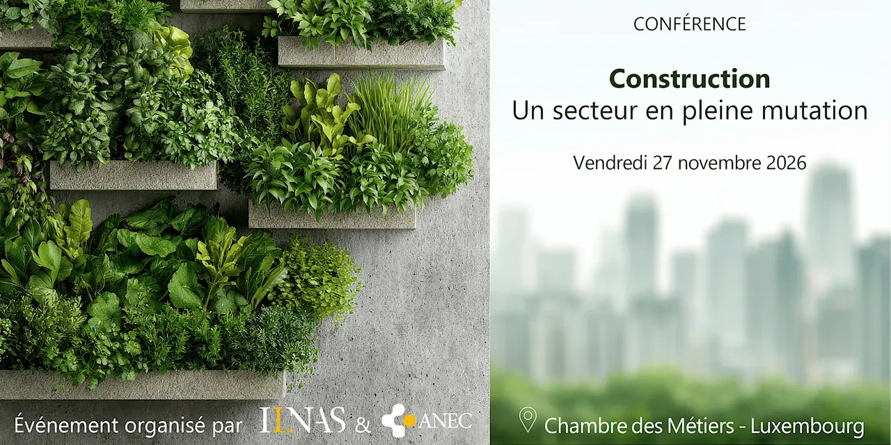 Conférence - Construction : Un secteur en pleine mutation