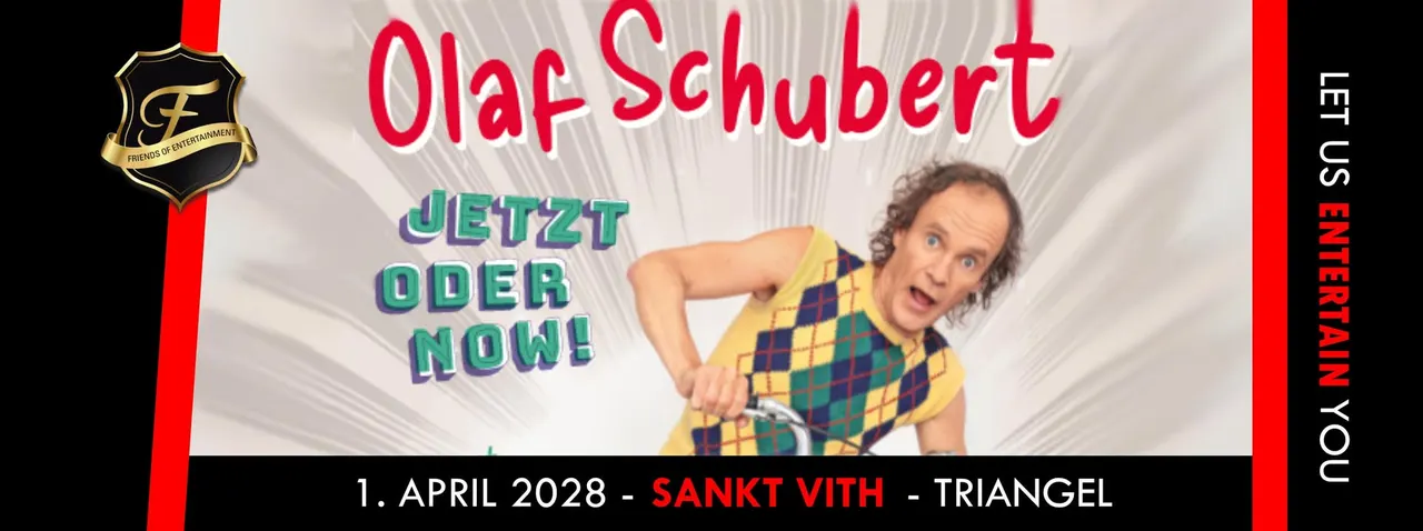 Olaf Schubert LIVE - Sankt Vith