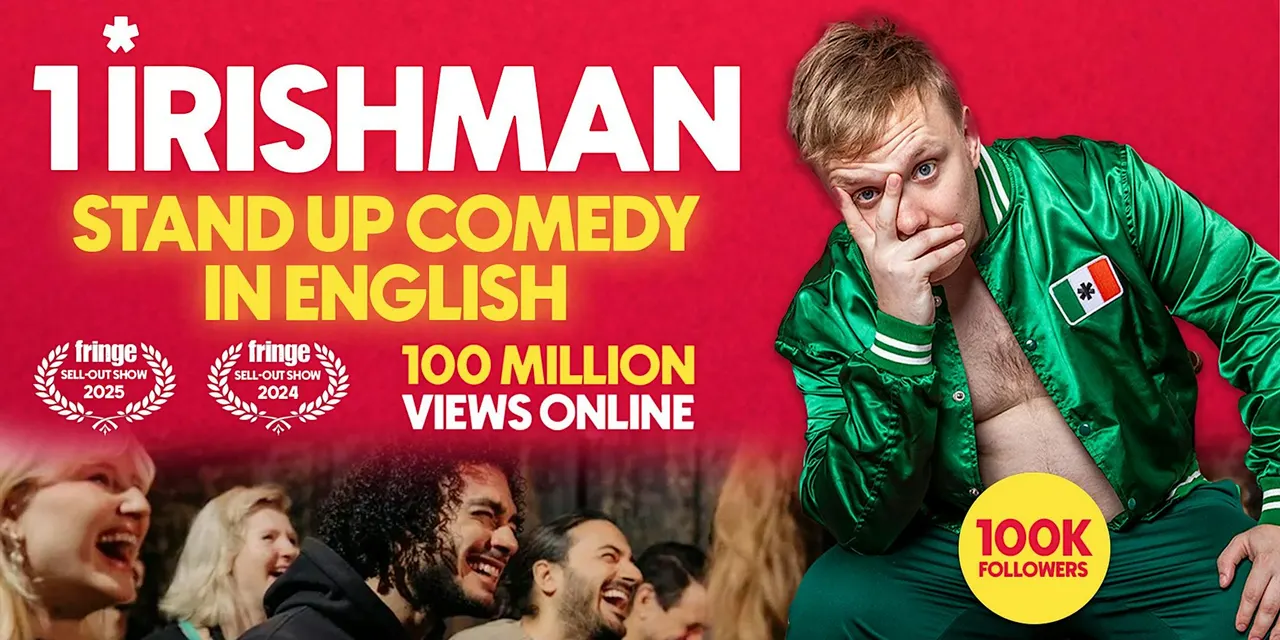 1 Irishman in Luxembourg | A stand-up comedy show in English | 9PM