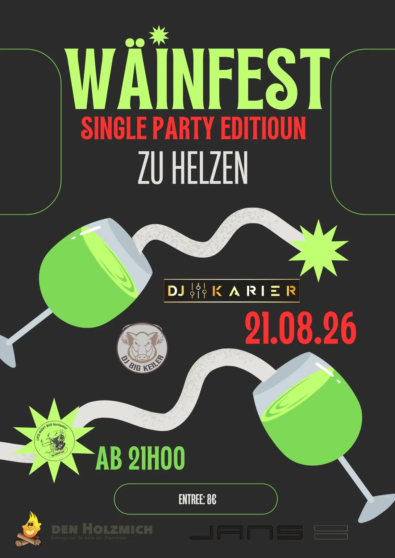 Wäinfest: Single Party Editioun
