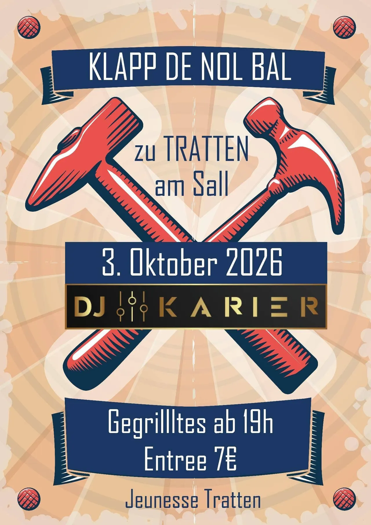 KLAPP DE NOL BAL