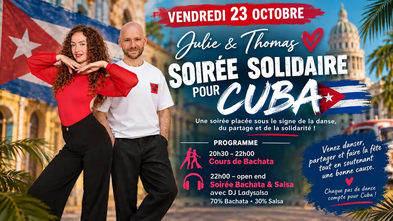 Soiree solidaire avec workshop dj ladysalsa