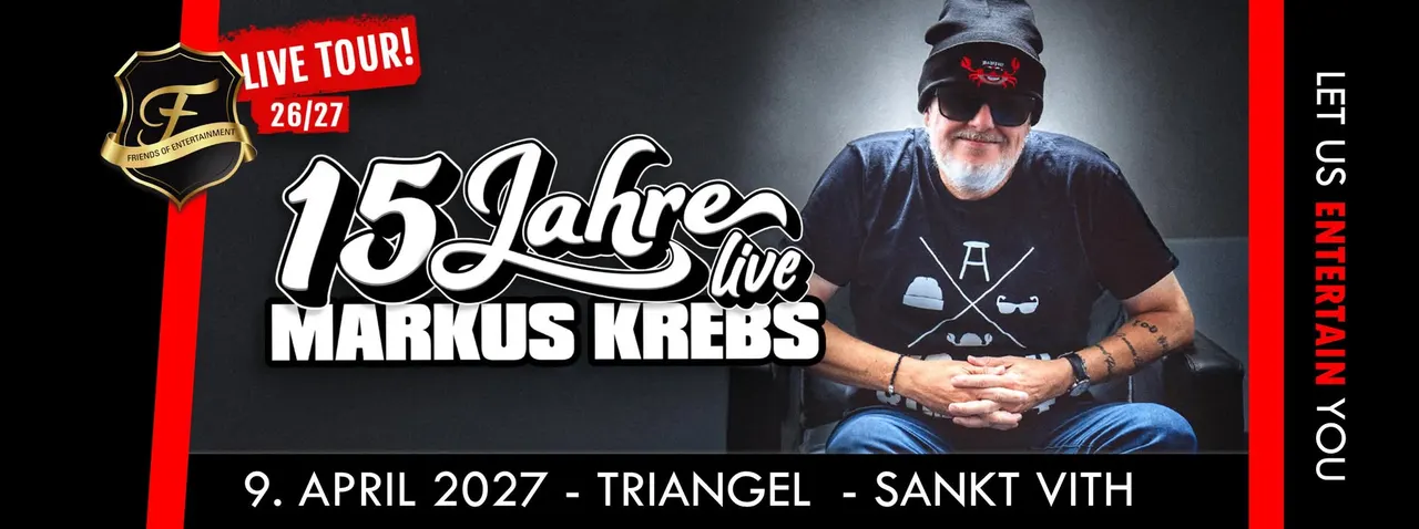 Markus Krebs - 15 Jahre LIVE - Sankt Vith