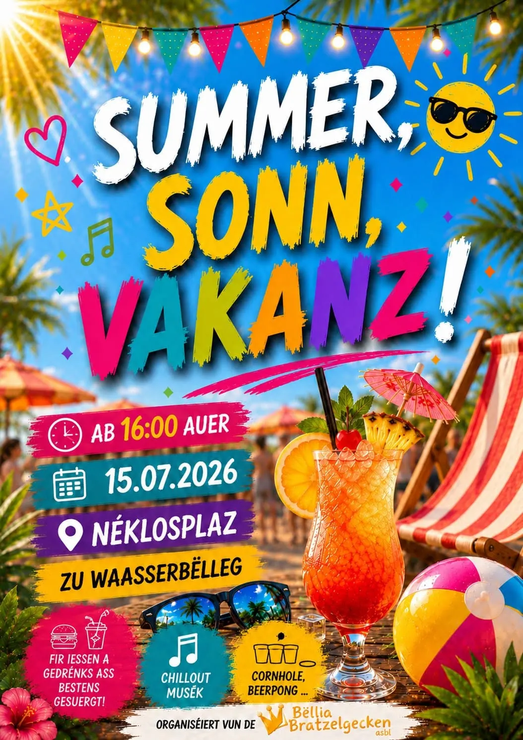 Summer, Sonn, Vakanz