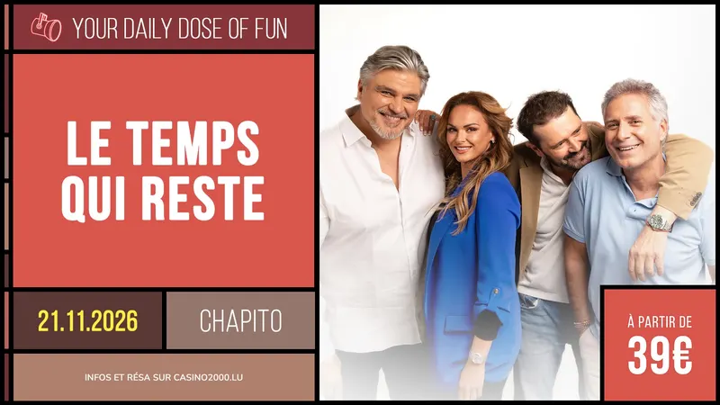 Le temps qui reste #casino2000
