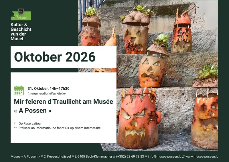 Mir feieren d‘Trauliicht am Musée « A Possen »