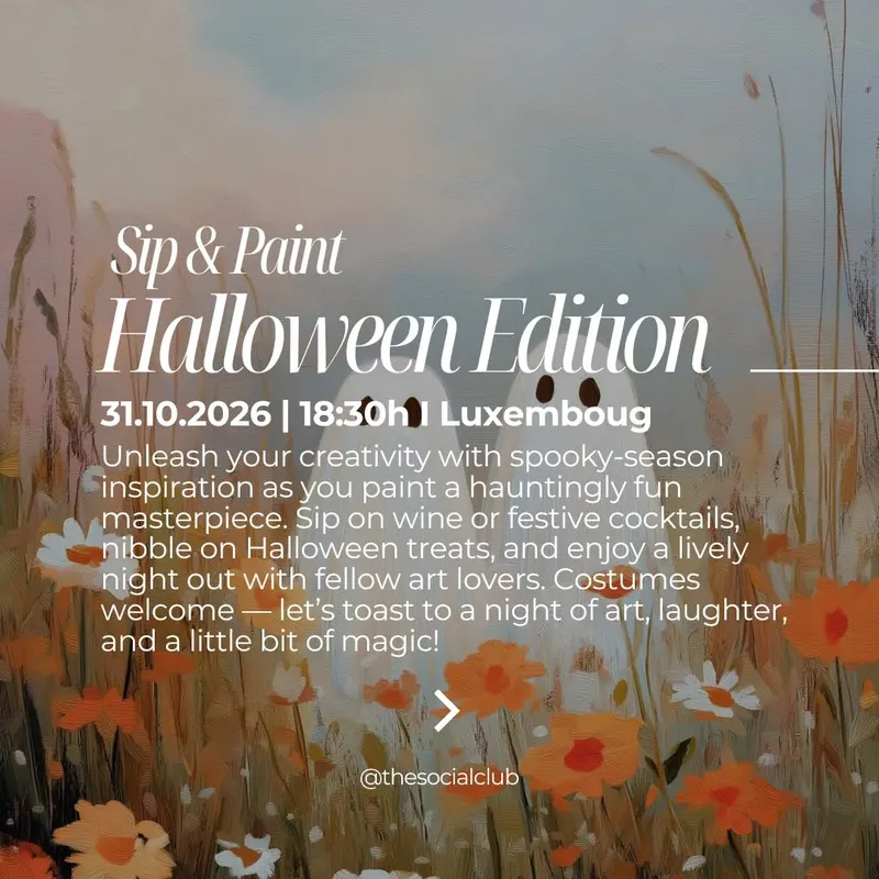 Sip & Paint Special: Halloween Edition