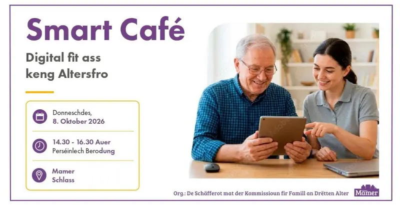SmartCafé – Digital fit ass keng Altersfro!