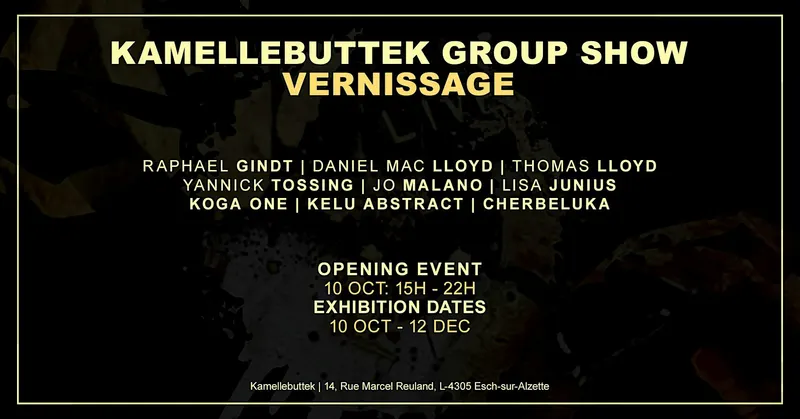 VERNISSAGE | Kamellebuttek Group Exhibition