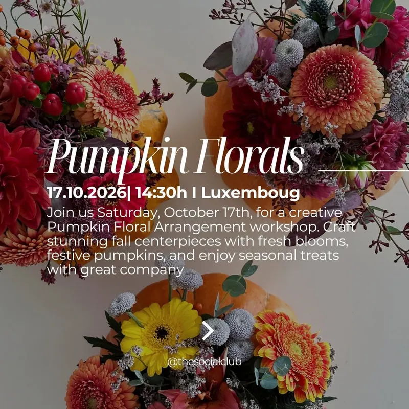 Pumpkin Florals