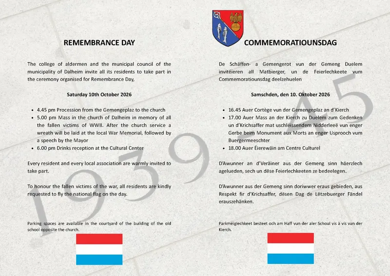 Commemoratiounsdag