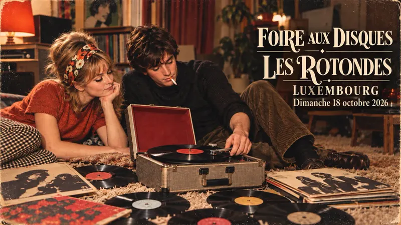 Foire aux disques de luxembourg dimanche 18 octobre 2026 les rotondes