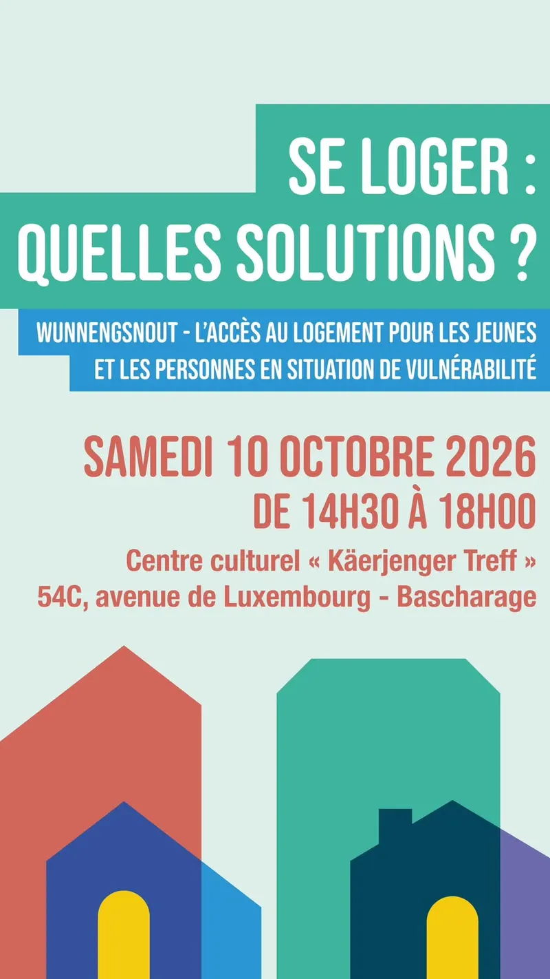 Wunnengsnout lacces au logement pour les jeunes et les personnes en situation de vulnerabilite