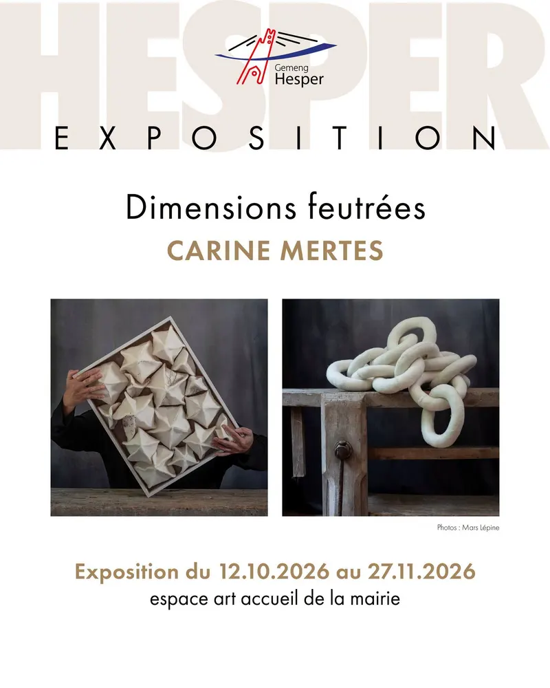 EXPOSITION 'DIMENSIONS FEUTRÉES' CARINE MERTES – CRÉATRICE FEUTRIÈRE