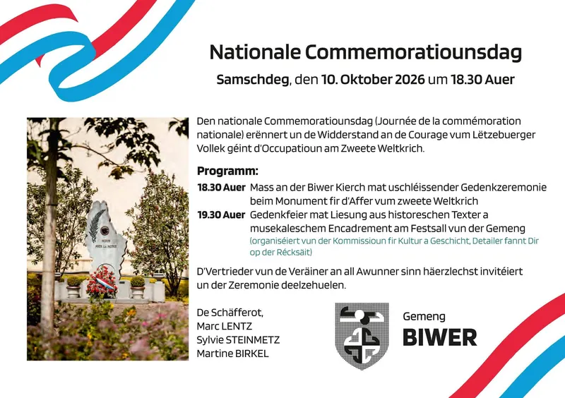 Nationale Commemoratiotiounsdag