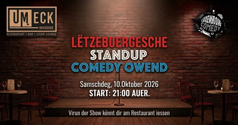 Lëtzebuergeschen Standup Comedy Dinner 2.0