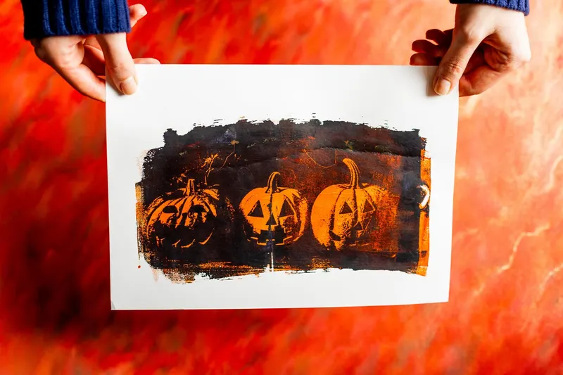 Gel-Printing Workshop | Halloween Edition