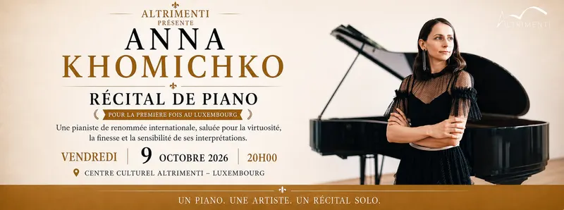 Anna Khomichko – Récital de Piano