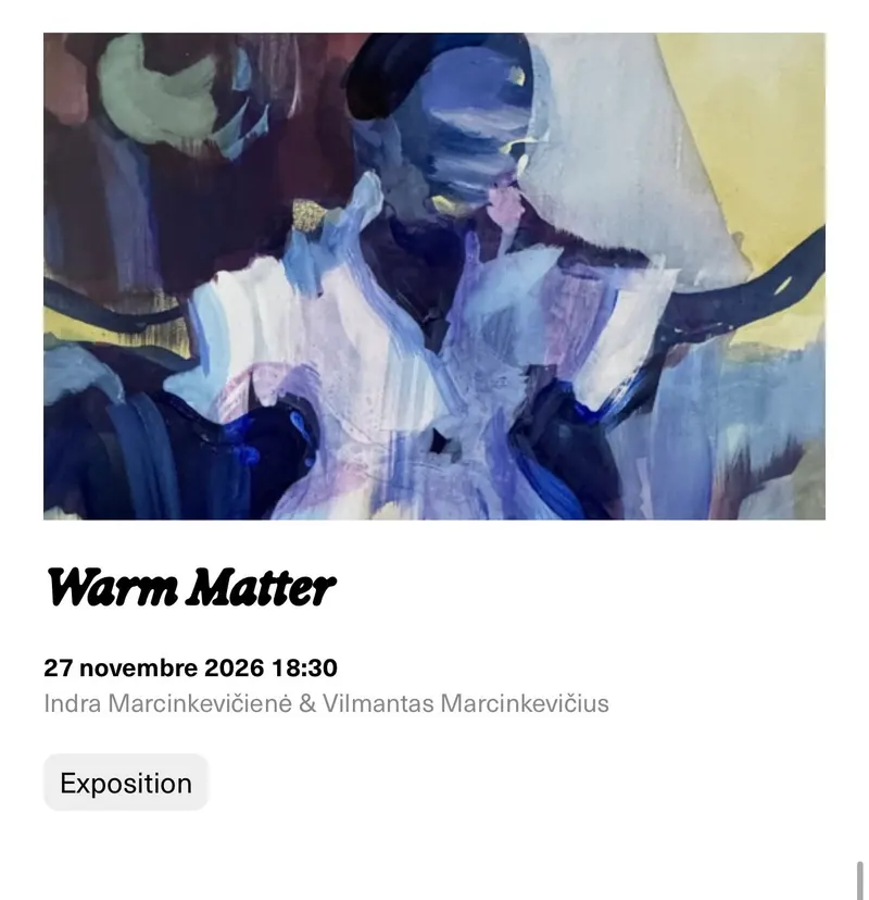 Exhibition - Warm Matter