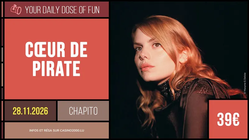 Coeur de Pirate #casino2000
