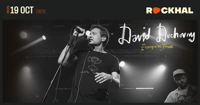 DAVID DUCHOVNY • Rockhal Luxembourg