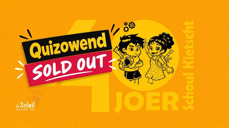 Quizowend - 40 Joer Schoul Kietscht - SOLD OUT