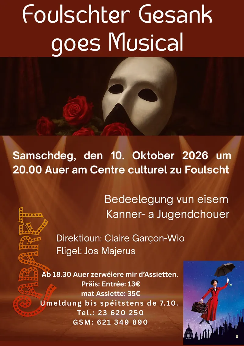Foulschter Gesank goes Musical