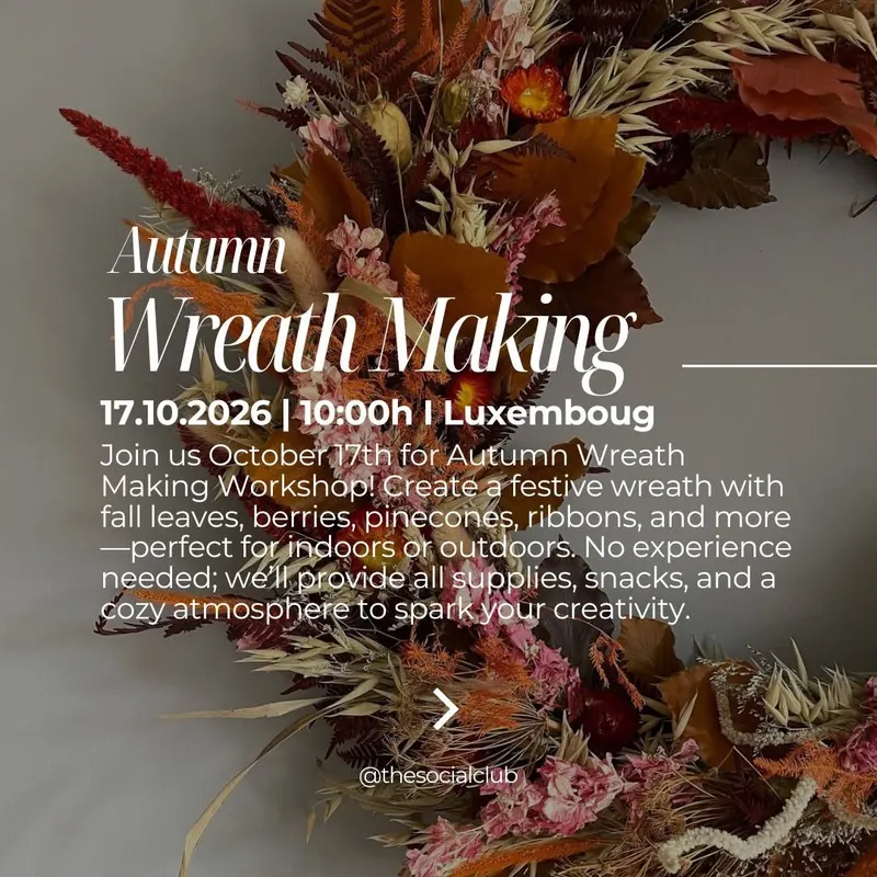 Autumn Wreath Making