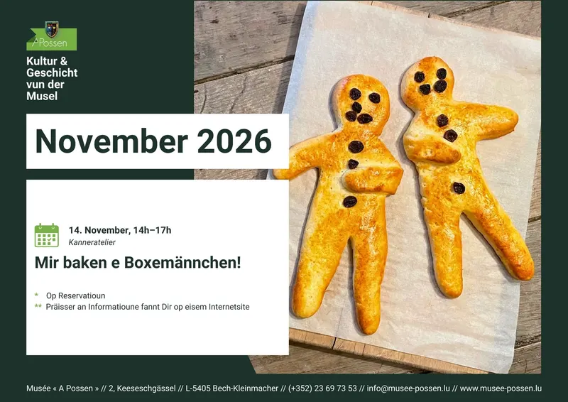Mir baken e Boxemännchen!