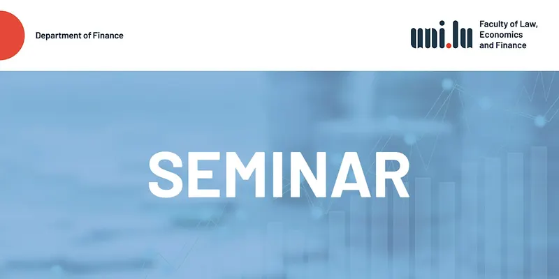 Esm uni.lu seminar with prof. deborah lucas mit sloan school of management