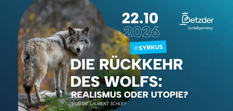 Die rueckkehr des wolfs realismus oder utopie ein vortrag von dr laurent schley