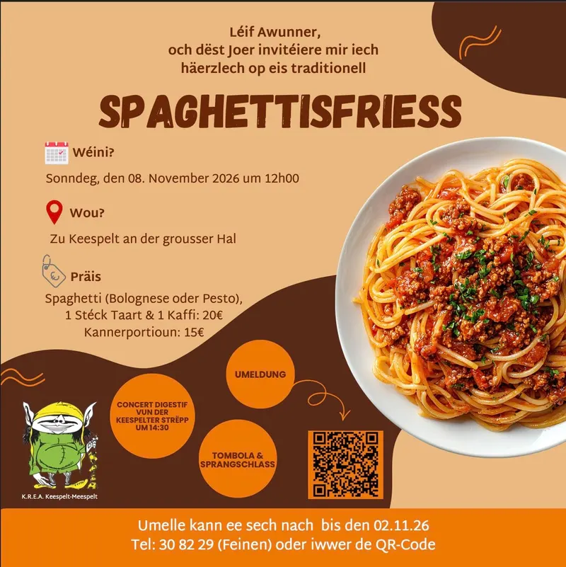 Spaghettisfriess 2026